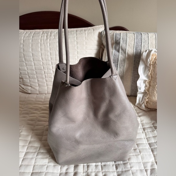 Alexander Wang Roxy Tote Gray Leather Stud - Picture 10 of 12